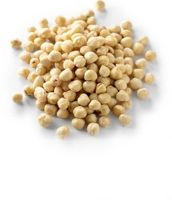 Blanchierte Haselnusskerne